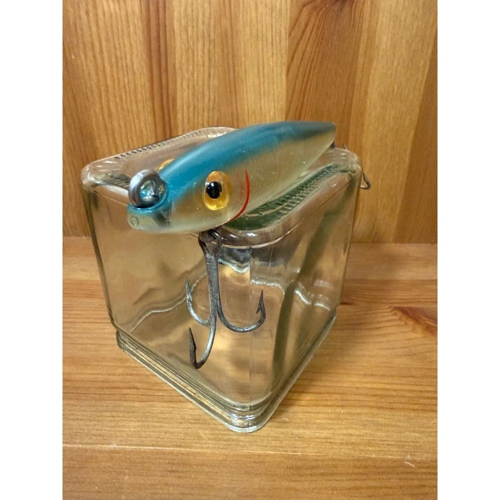 Super Strike Little Neck Popper 80M24 Floater Blue White Fishing Lure 5